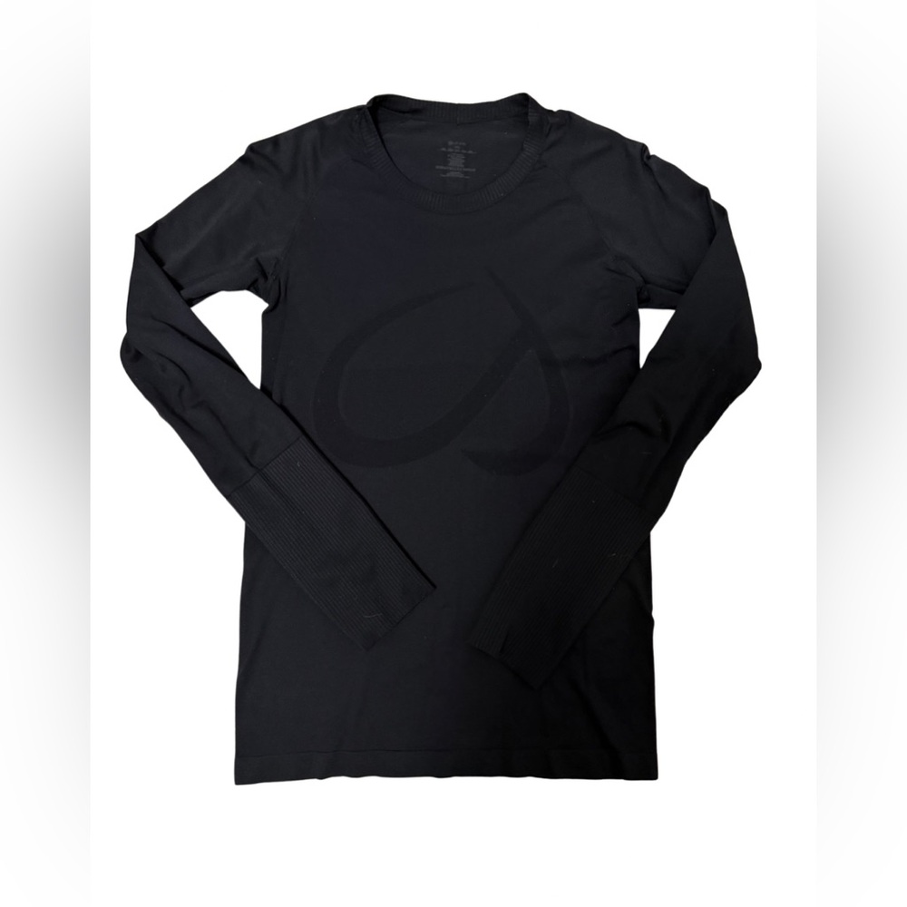 CRZ YOGA Long Sleeve Tops - Black, Gray, and Blue - Picture 2 of 5